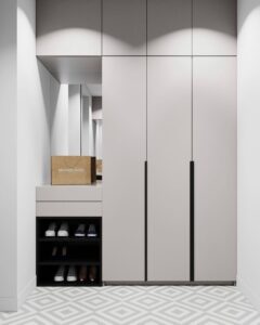 Kahraman Marangoz Portmanto Antre Vestiyer Ayakkabılık Dolabı