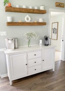 Kahraman Marangoz Mutfak Dolabı Karşısı & Kahve Köşesi Modelleri