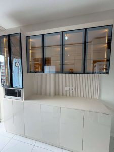 Kahraman Marangoz Mutfak Dolabı Karşısı & Kahve Köşesi Modelleri