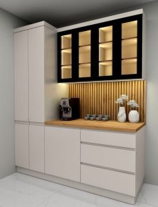Kahraman Marangoz Mutfak Dolabı Karşısı & Kahve Köşesi Modelleri